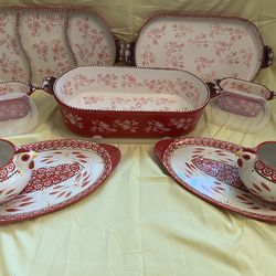 Temptations high- fired,  hand-painted ceramic stoneware