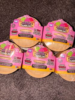 Set of 5 rms cupcake dumplings