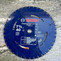 Bosch 7-1/4-in Edge Circular Saw Blade, Fine Finish, 40 Tooth Bosch DCB740 