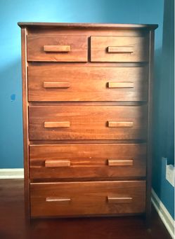 Highboy wooden dresser