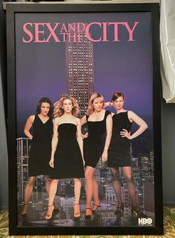Sex And The City Framed Poster