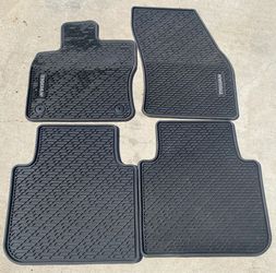Used OEM VW Tiguan Rubber Monster Matts (2018-2024) Front and Rear Set $52