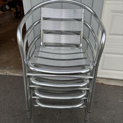 Aluminum chairs