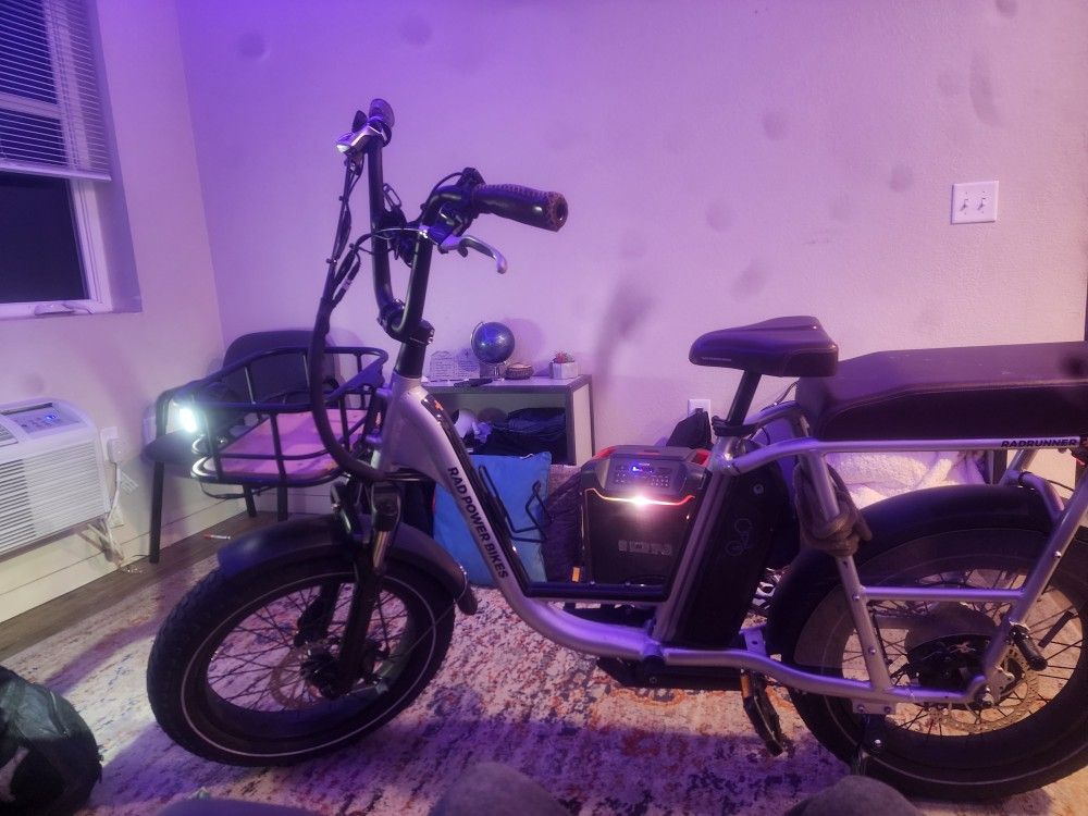 RadRunnerâ„¢ Plus Electric Cargo Utility Bike