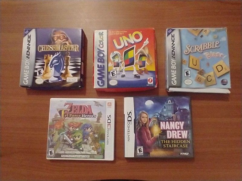 Lot Of Games Gameboy & Nintendo Ds