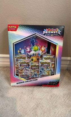 Pokemon Prismatic Evolutions Binder Collection