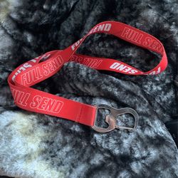 Full send Lanyard With Bottle Opener 