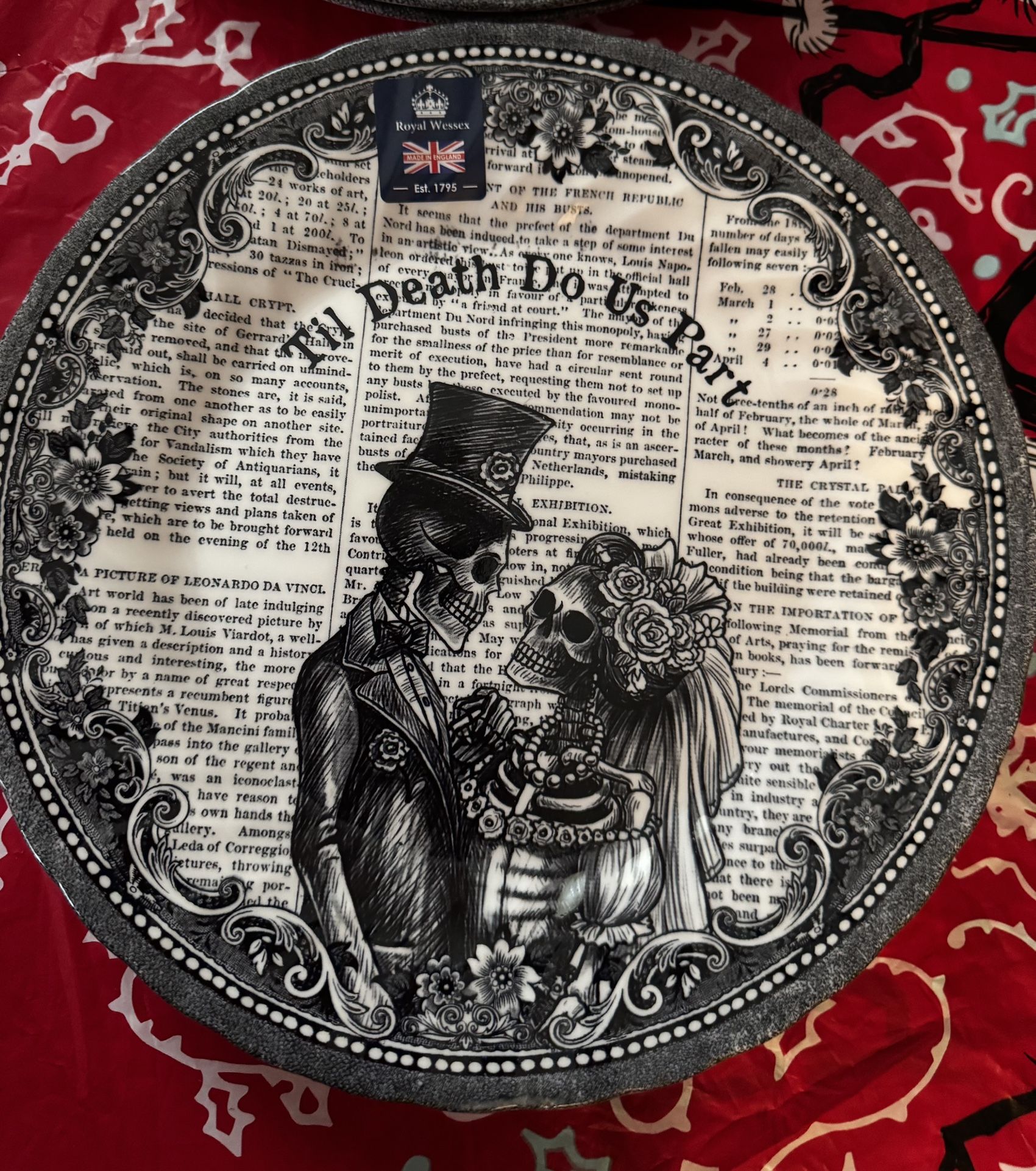 Gothy / Spooky Plates