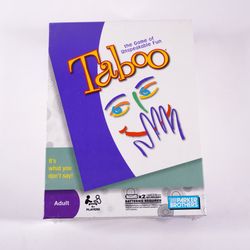 Taboo Adult Board Game of Unspeakable Fun 2009 Edition Brand New Sealed NIB