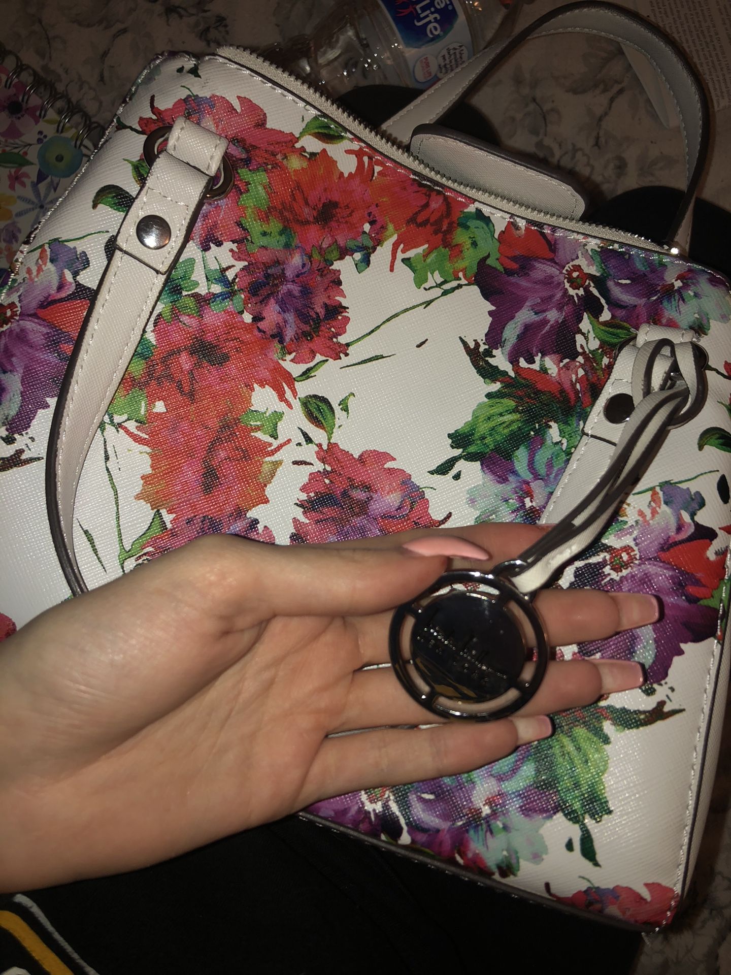 Nicole Miller Floral Purse