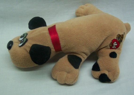 AUTHENTIC POUND PUPPY® COLLECTIBLE BLACK & BROWN