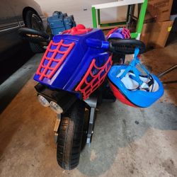 Spider man motorized bike 2025