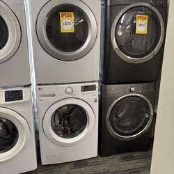 LG Wacher Machine And Gas Dryer 