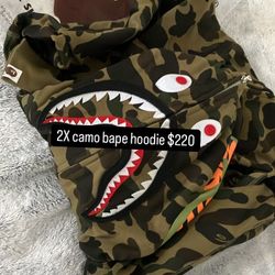 Authentic Bape Hoodie 