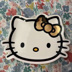 Hello Kitty Gold Bow Jewelry Holder