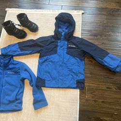 Columbia  III Fleece Interchange Jacket For Boys 