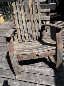 Wine Barrel Chair