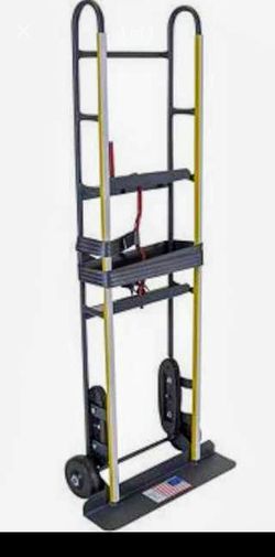 Milwaukee heavy duty appliance Hand truck with manual belt tightener