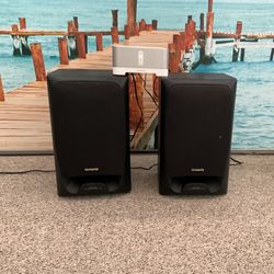 Sonos Connect Amplifier And Pair Of AIWA Speakers