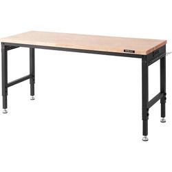 VEVOR 72x25 Workbench NEW IN BOX - 3000 lb Cap / Power Outlets / Wood Top