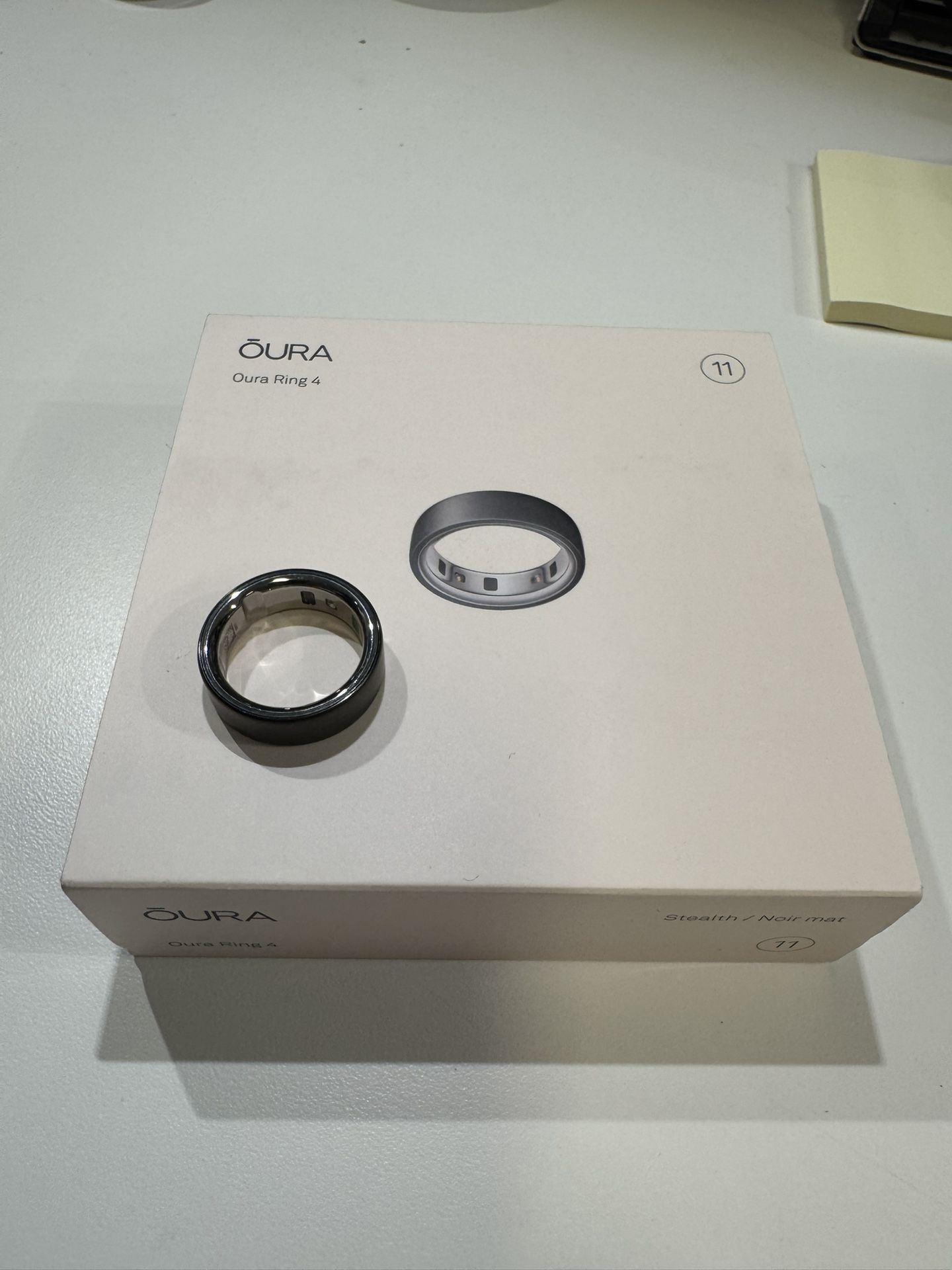 Oura Ring 4 Stealth Size 11
