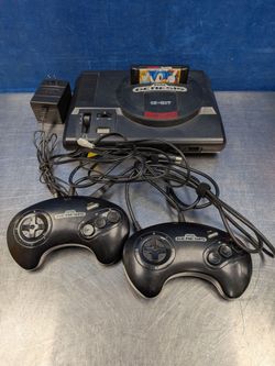 Sega Genesis 1601 With Sonic