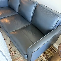 Leather couch