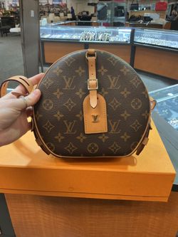 Louis Vuitton Boîte Chapeau Souple MM – Brown Monogram – Authentic 🤎✨