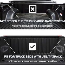 #10290124 Soft Roll Up 6'7" Truck Bed Cover Compatible for 2004 2005 2006 2007 2008 2009 2010 2011 2012 2013 2014 Nissan Titan Vinyl Tonneau Cover | F