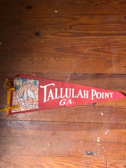 Vintage Tallulah Point Pennant