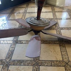 Five Blade Fan Works Great With Light