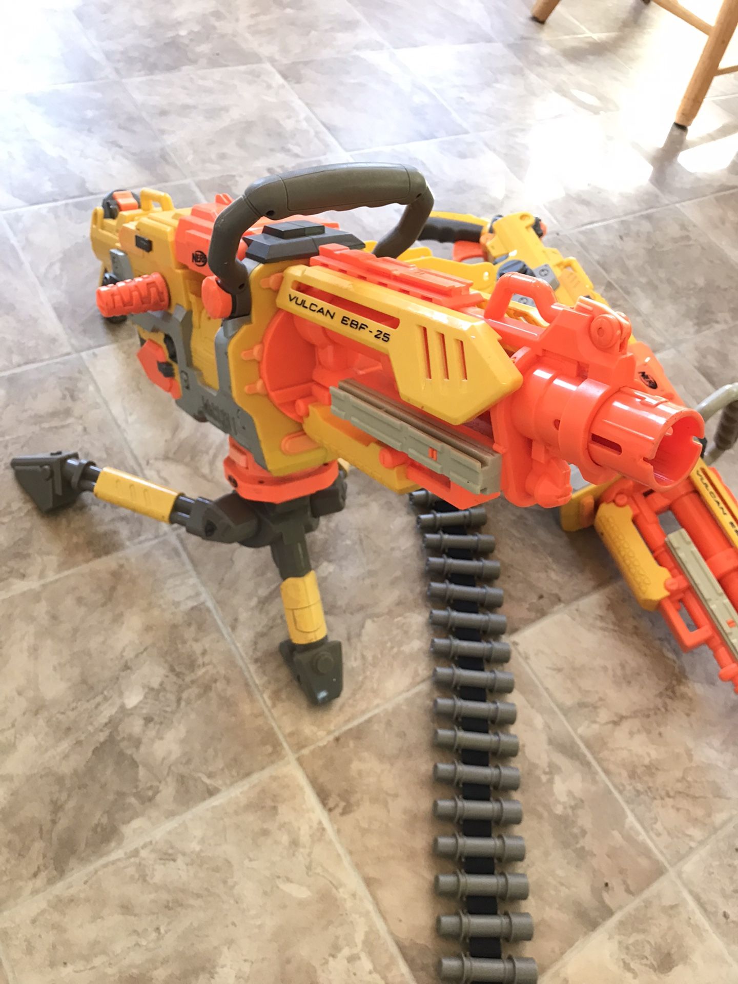 Nerf Gun Vulcan EBF-25 dart blaster with Detachable Tripod Stand. for Sale  in Miami, FL - OfferUp