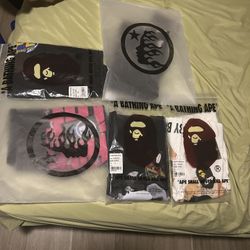 Bape And Hellstar Shirts 