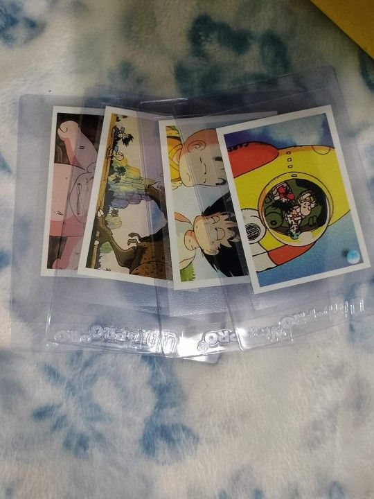 4 DragonBall, Panini stickers from 1986 made in Italy for collectors $20 for all