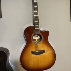D'Angelico 12 string acoustic-electric guitar
