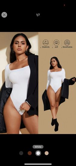 White Body Suit NWT