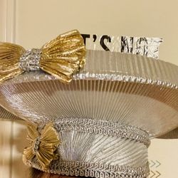 Silver and Gold Hat