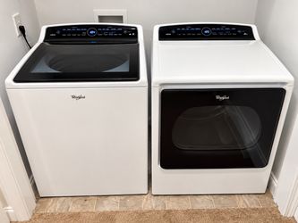 Whirlpool Cabrio Washer & Electric Dryer Set — $550 OBO — AVAILABLE SEPT. 29