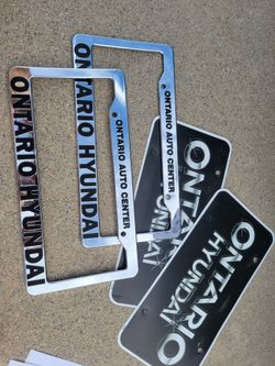 License Plate Holder Cover Ontario Hyundai