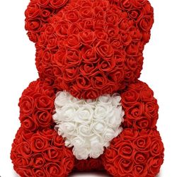 Teddy Bear Made Out Of Flowers 45 Firm