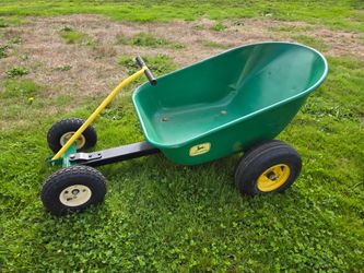 John Deere Lowered Wheelbarrow/Cart
