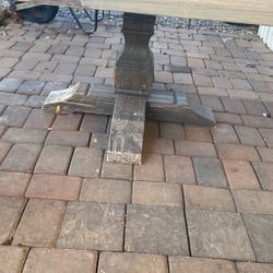 Antique Patio Table No Chairs Or Trade 