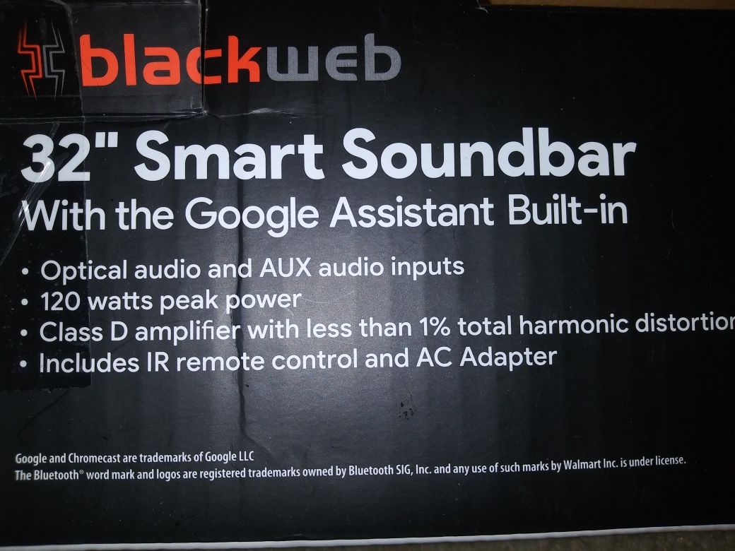 Smart Soundbar AND google chromecast