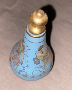 Vintage Bardaco Perfume Bottle Empty- Hand Painted