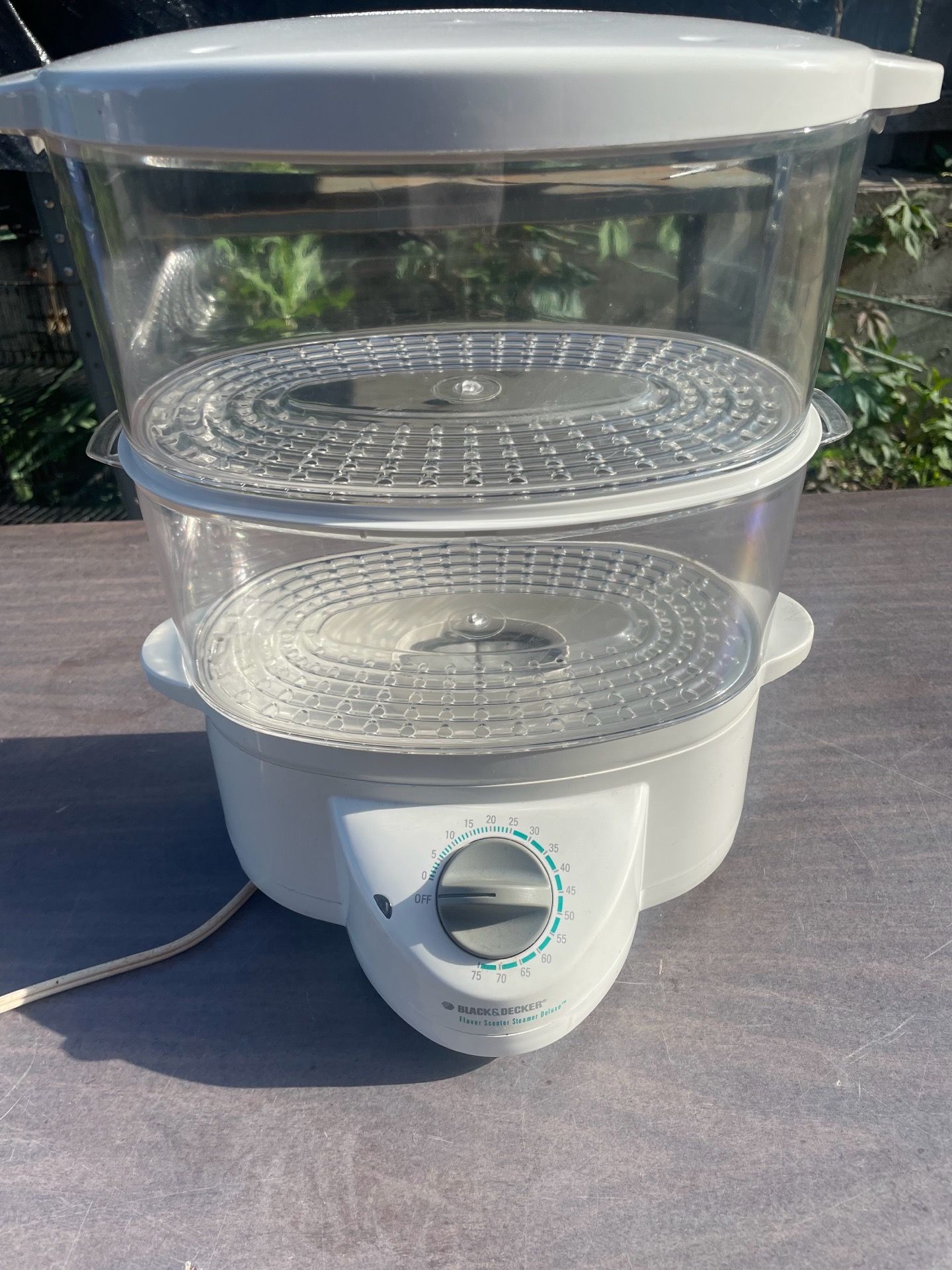 Black & Decker Double‑Tier Food Steamer