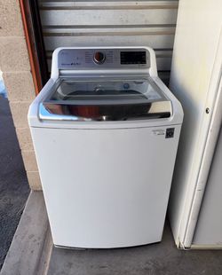 White LG Washer