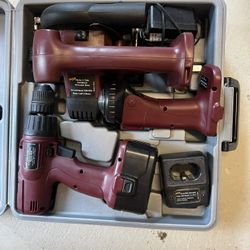 Power Tool Set with Case