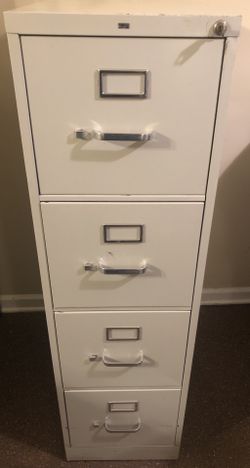 4 drawer filing cabinet No Key