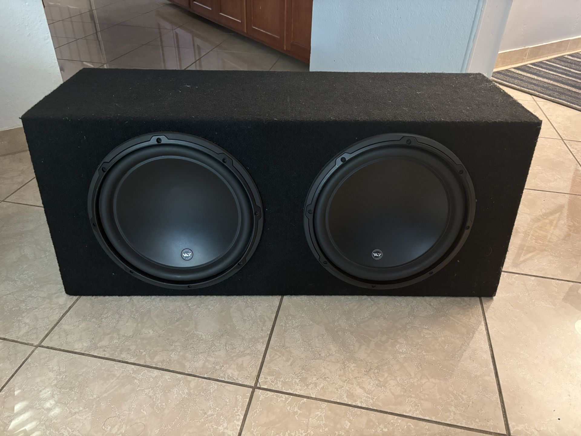 JL Audio Subs 2- 12” W3v3’s