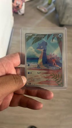 Misty lapras pokemon card